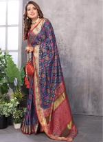 Patola Silk Multi Colour Traditional Wear Weaving Saree